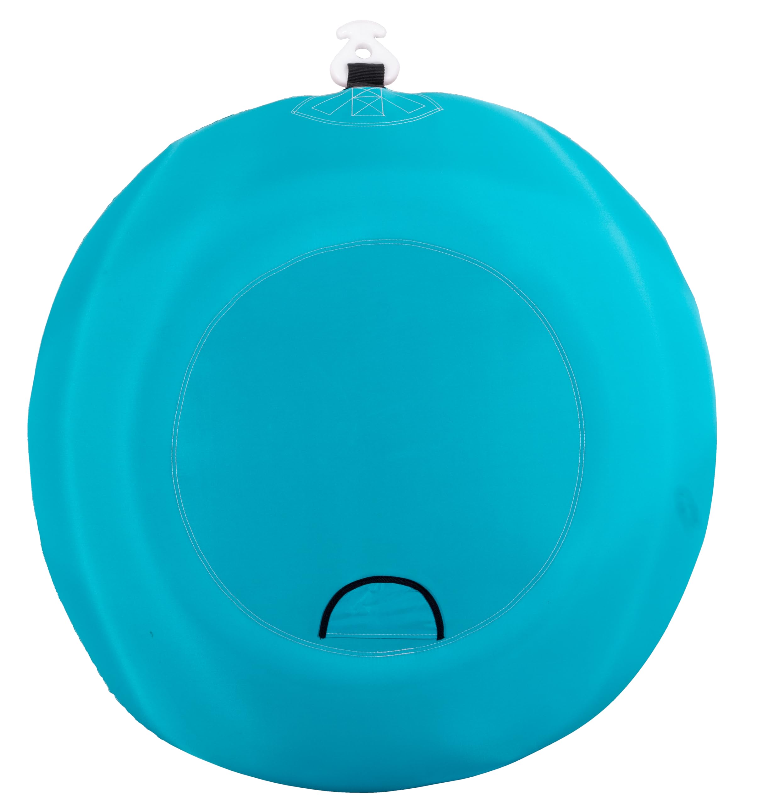 O'Brien LeTube Deluxe Abschleppschlauch – 1 Person Donut-Stil aufblasbar für Bootfahren & Wassersport am See – 142,2 cm strapazierfähige Voll-Nylon-Abdeckung, Blitzventil