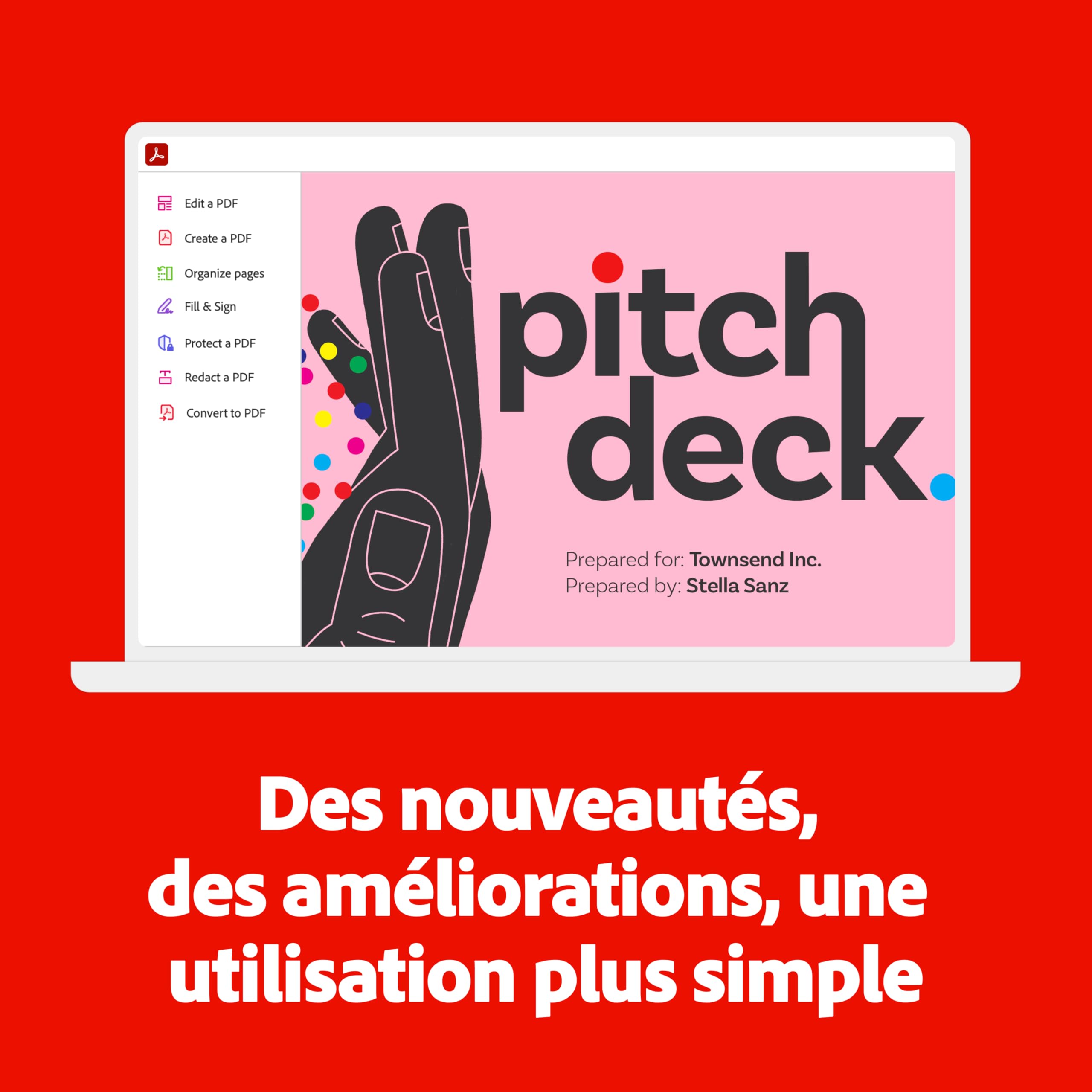 Adobe Acrobat Pro 2024 Student & Teacher | Édition, remplissage et signature de PDF | Licence 3 ans | PC/Mac | Téléchargement