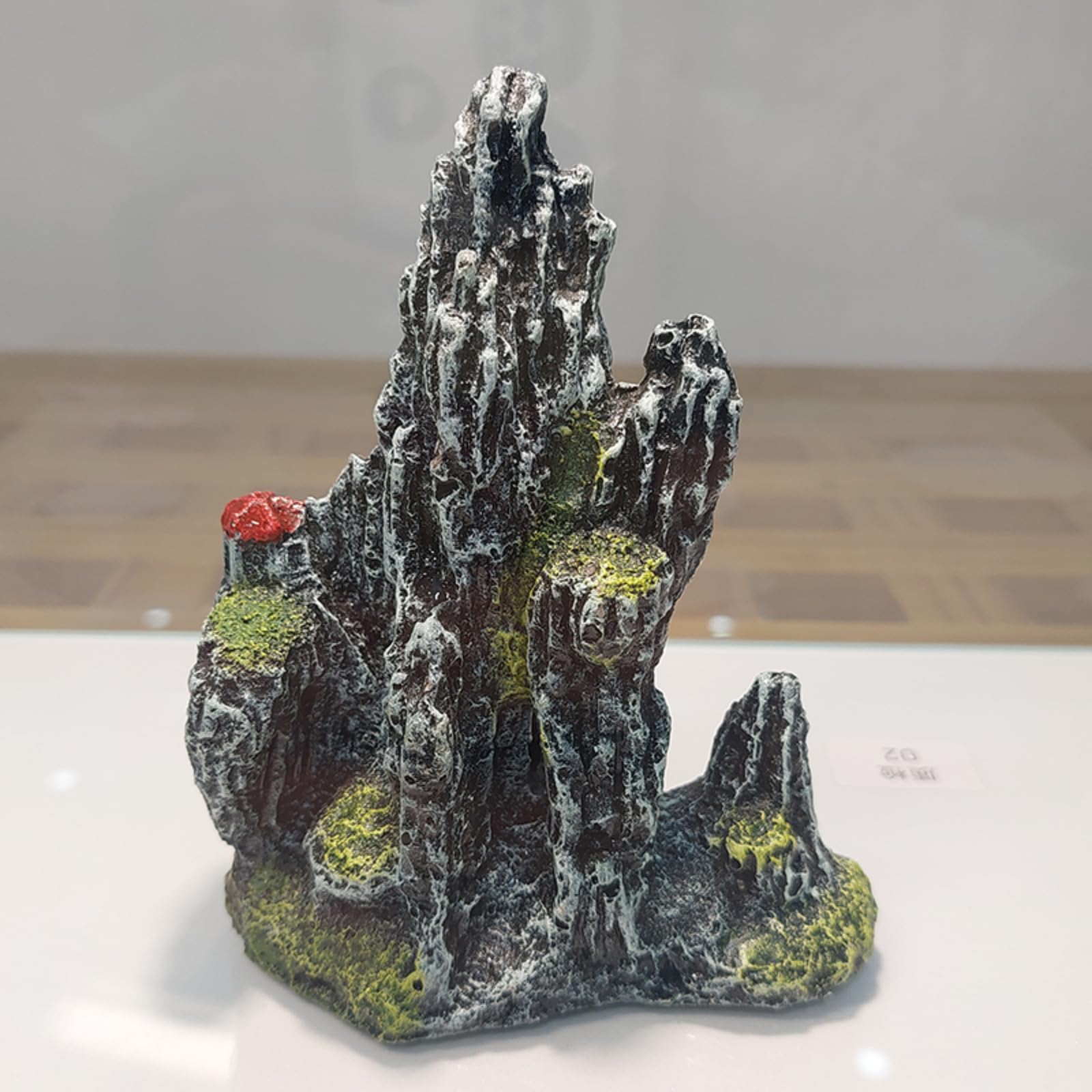 Adornos de acuario de simulación de paisajismo, 13 cm, decoración de micro paisaje para peceras