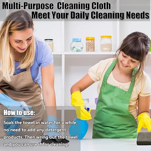 Miniatura 6 de Paños de limpieza de microfibra a escala de pescado ropa de limpieza reutilizable sin pelusas paño de limpieza de microfibra multiusos sin rayas