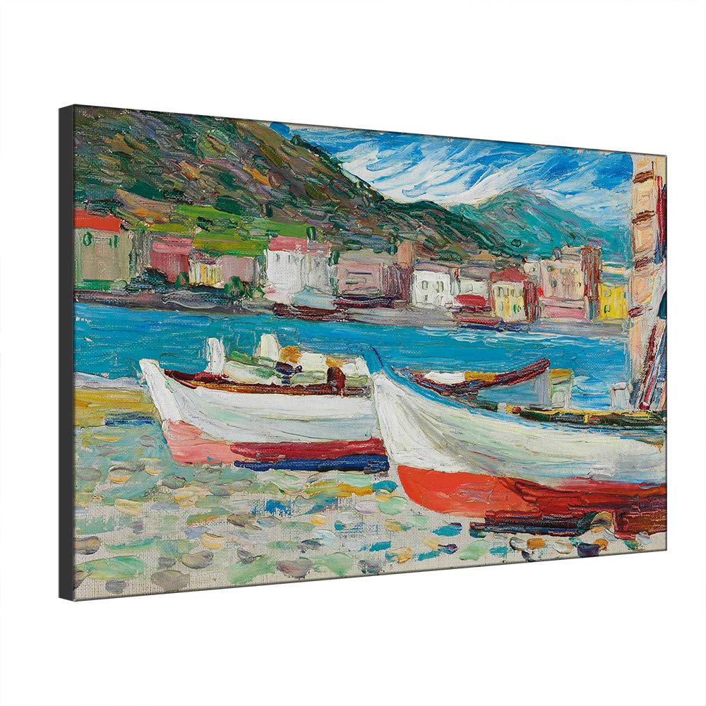 Peinture à l'huile Kandinsky impression de beaux-arts giclée sur toile haut de gamme 80x120cm
