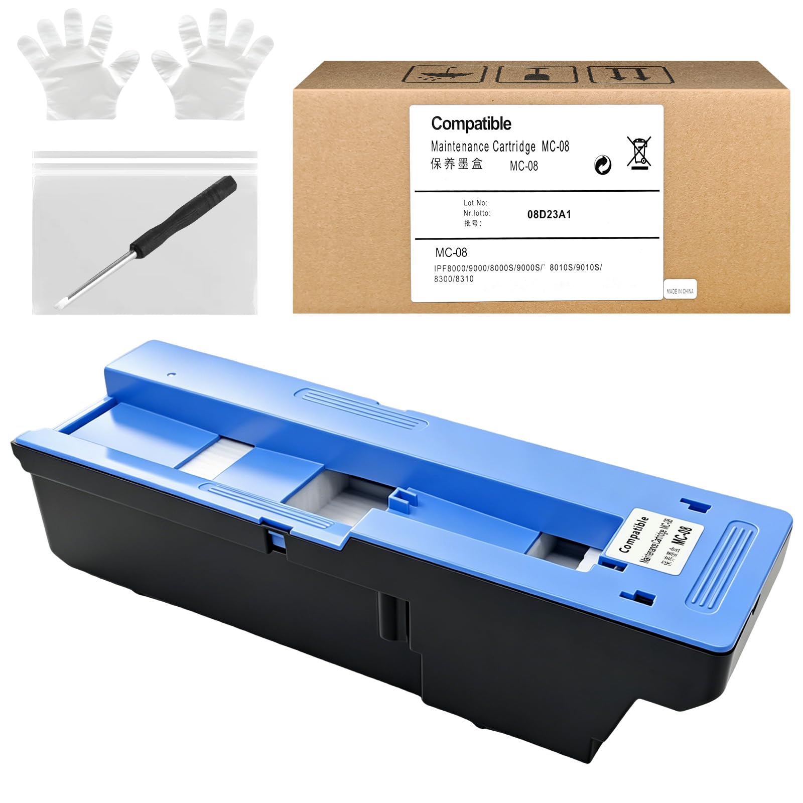 Cartouche MC-08 compatible contre les buses bouchées sur Canon IPF8100 - 7