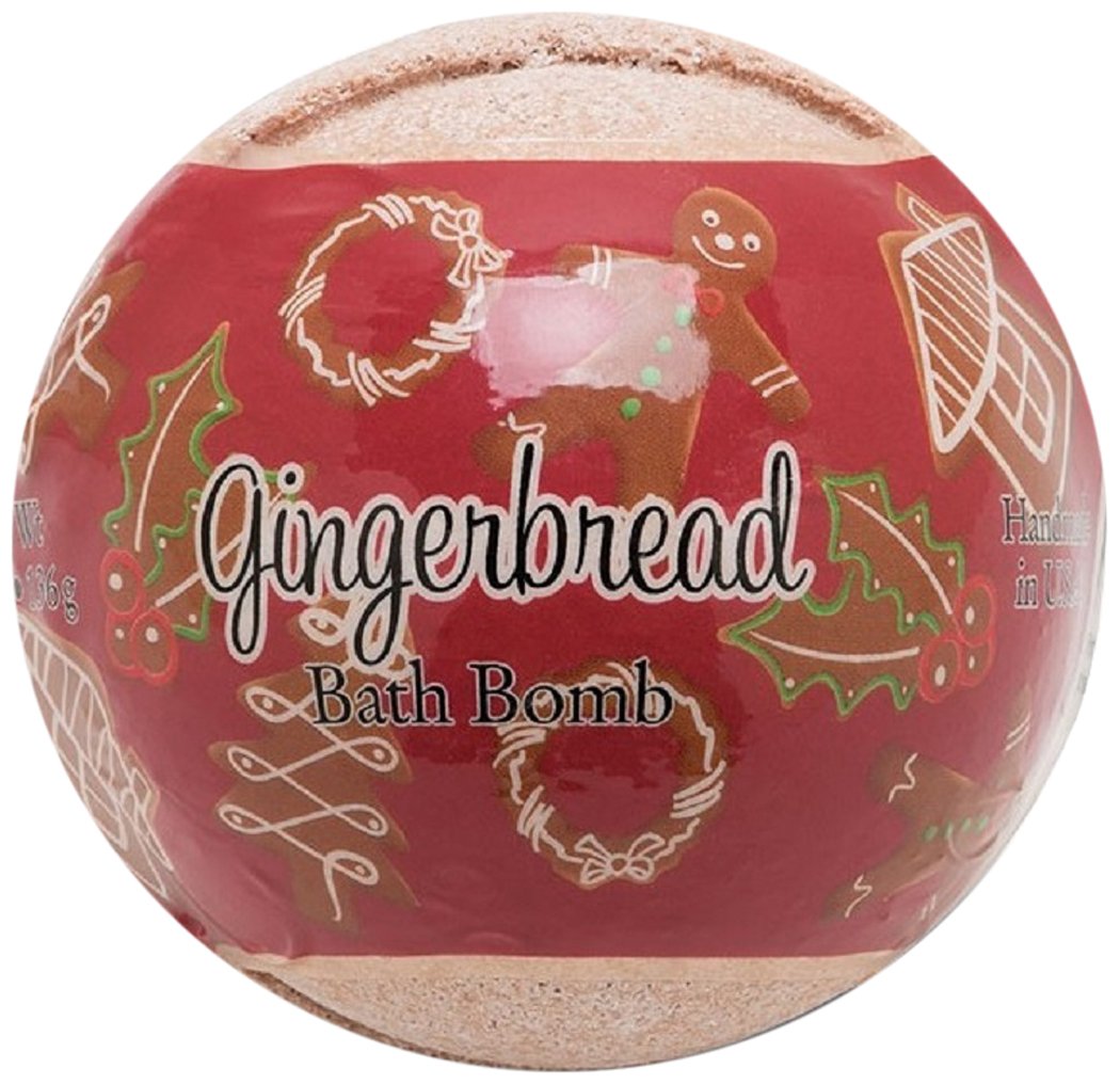 Primal ElementsGingerbread Bath Bomb, 4.8 Ounce