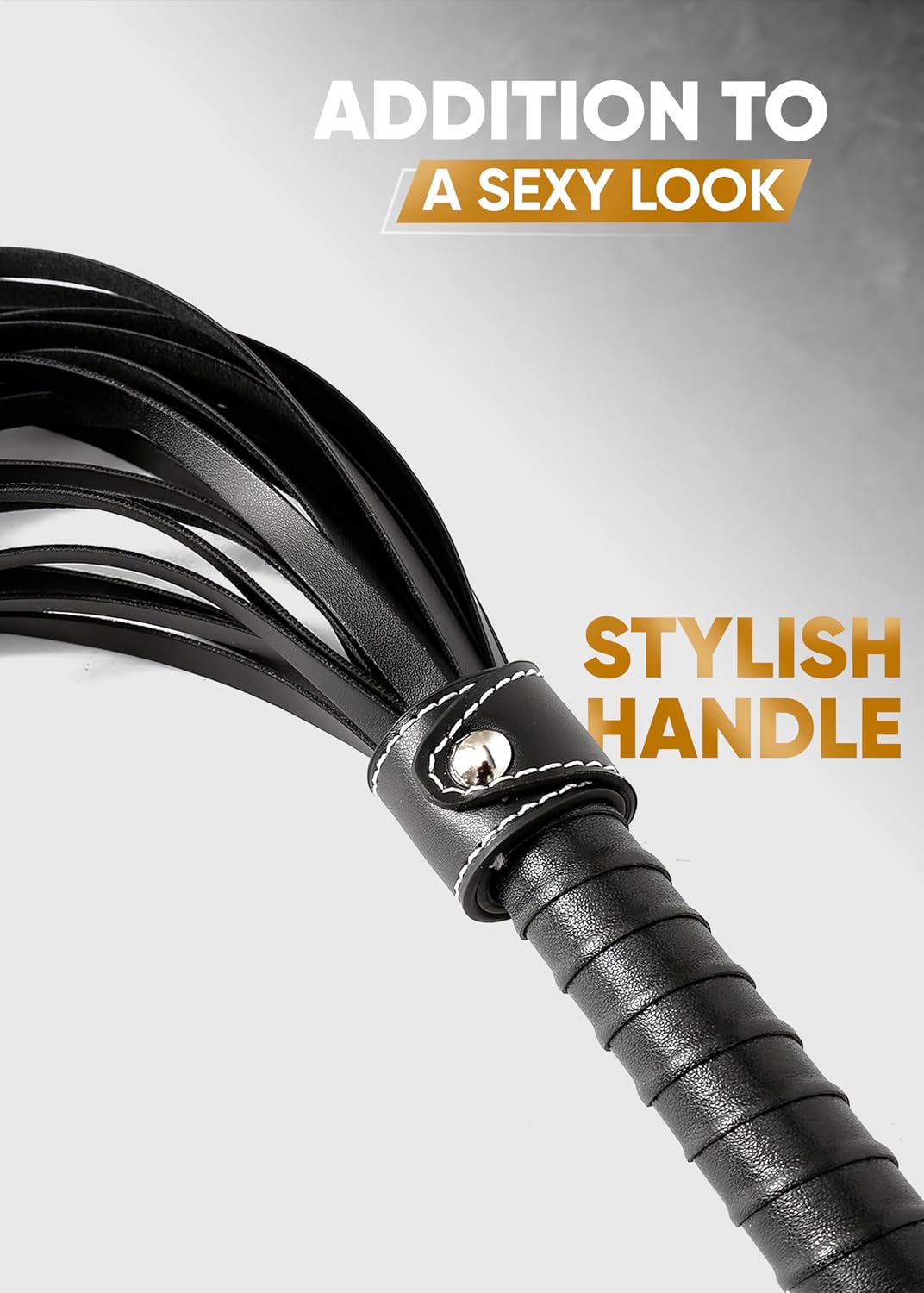 Floggers Soft Leather 33" Bedroom Whip Cat O Nine Tails Adult Paddle Faux Leather Whip Horse Riding