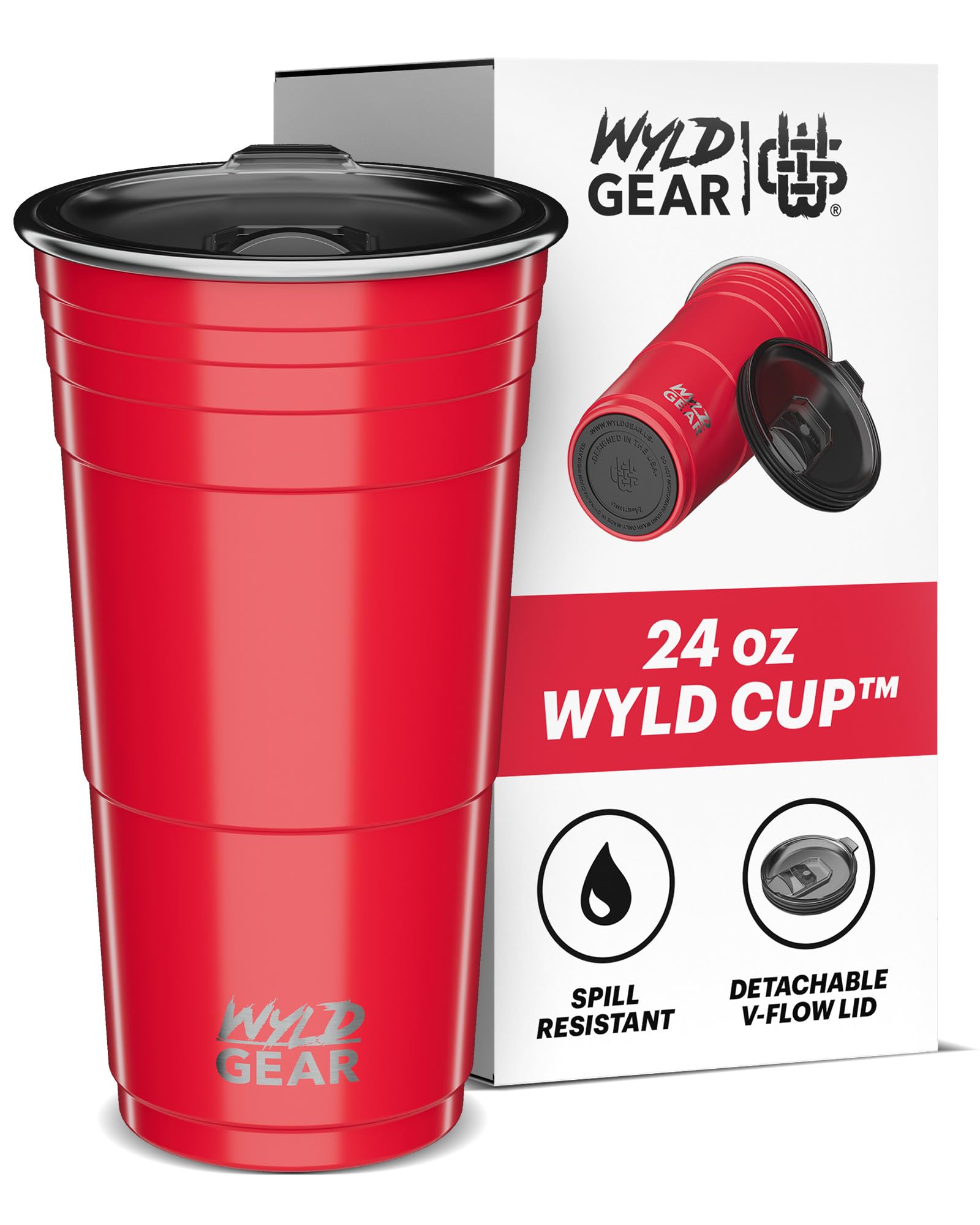 Wyld Gear Kubek imprezowy ze stali nierdzewnej