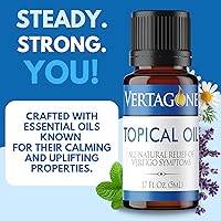 Vista 2 de Aceite tópico de 0.2 fl oz – Mezcla refrescante de aceites esenciales para comodidad diaria y relajación (paquete de 1)