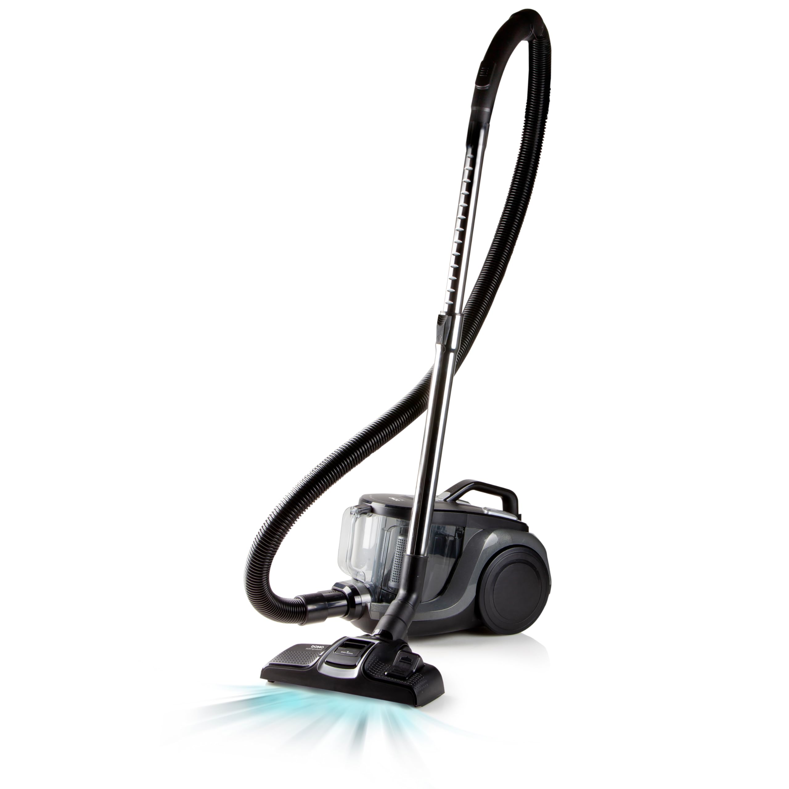 DOMO DO7295S Bagless Vacuum Cleaner - 2.5 L - 850 W - Cyclone XL Force - Black