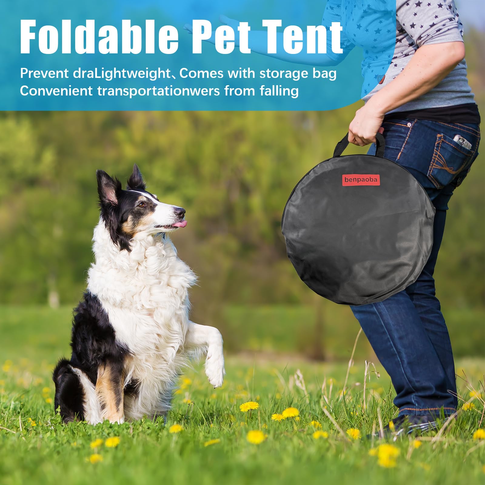 Outdoor-Haustierzelt, Tragbares Faltbares Haustiergehegezelt, Atmungsaktives Mini-Katzenzelt für Haustier, Außenspielzelt für Katzen Kleine Hunde auf Deck/Hof/Terrasse/Park/Camping