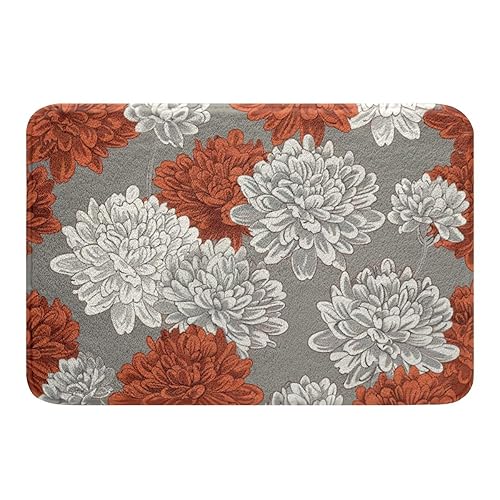 Aztec Dahlia Door Mat Dahlia Tubers Bathroom Rugs Mexican National