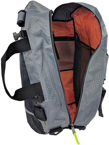 Miniatura 6 de amaro Warzone - Bolsa de lona convertible resistente con correas de mochila, perfecta para atletas multideporte, soportes de doble palo,