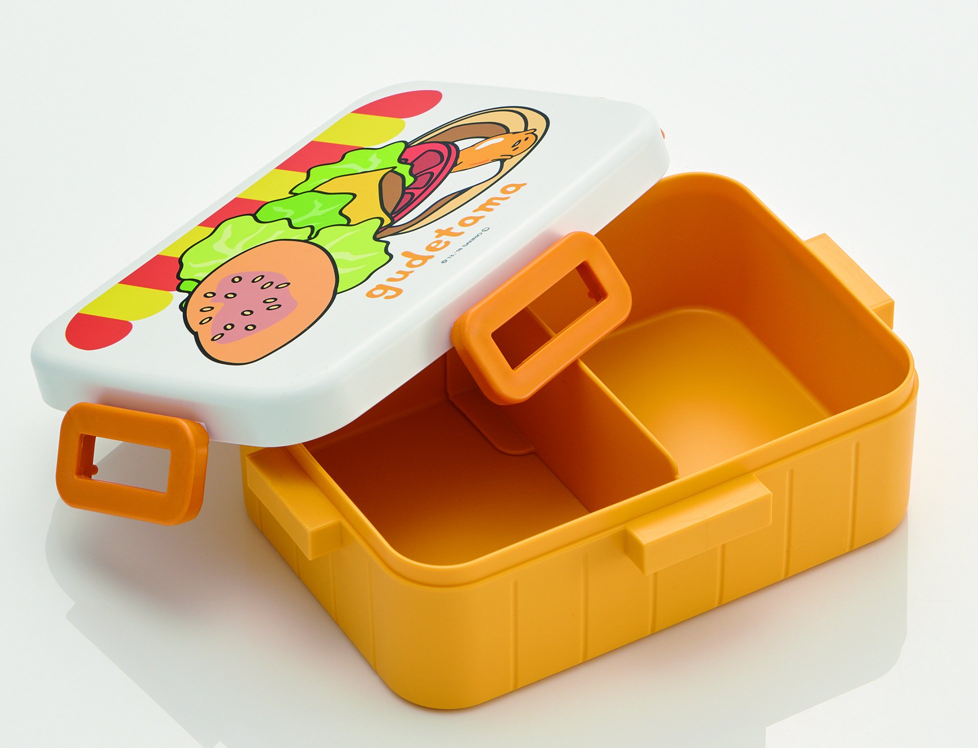 Amazon｜スケーター (skater) 弁当箱 オレンジ/ホワイト 650ml YZFL7