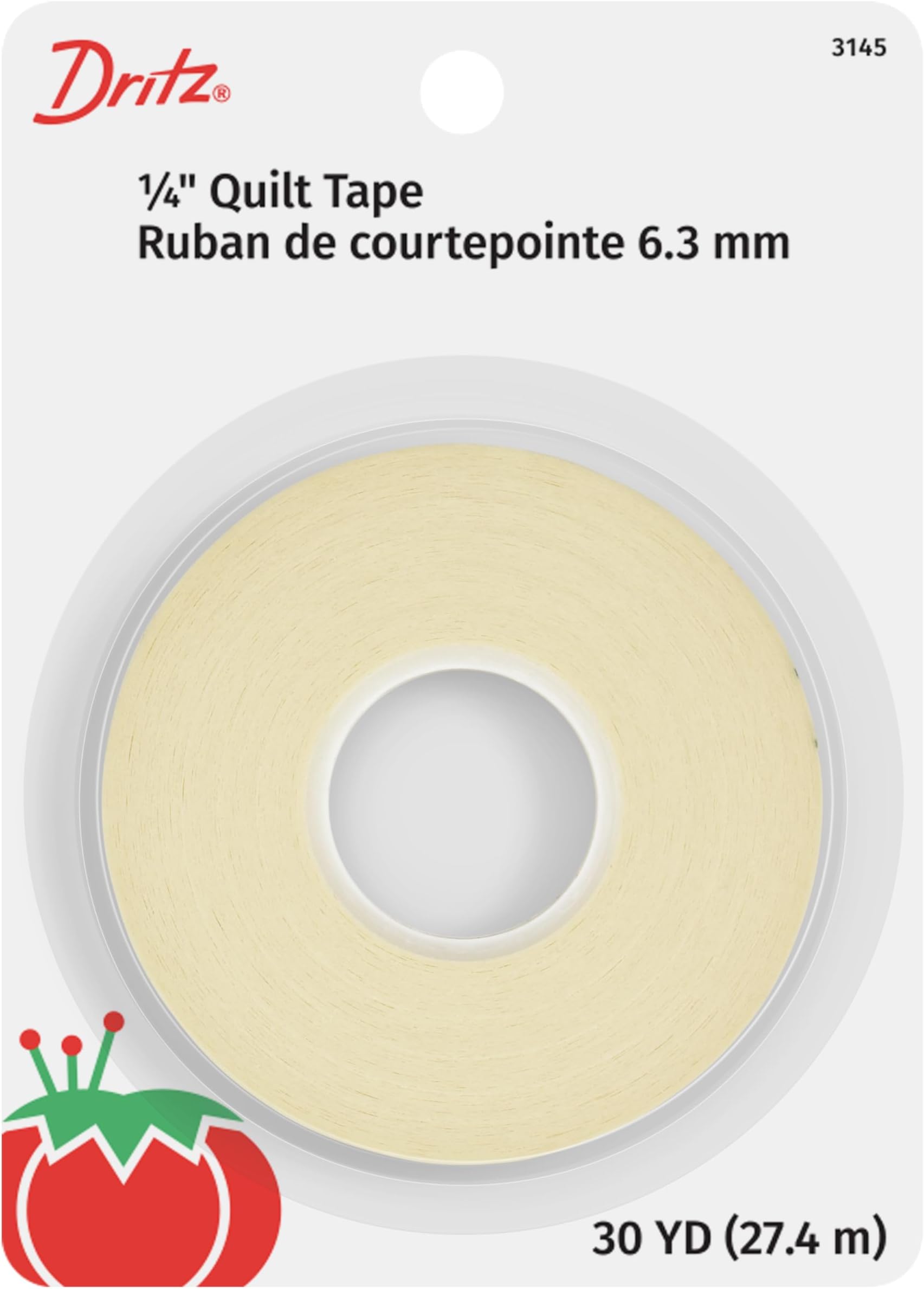 Dritz 3145 Quilter's Tape, 1/4-Inch x 30-Yards