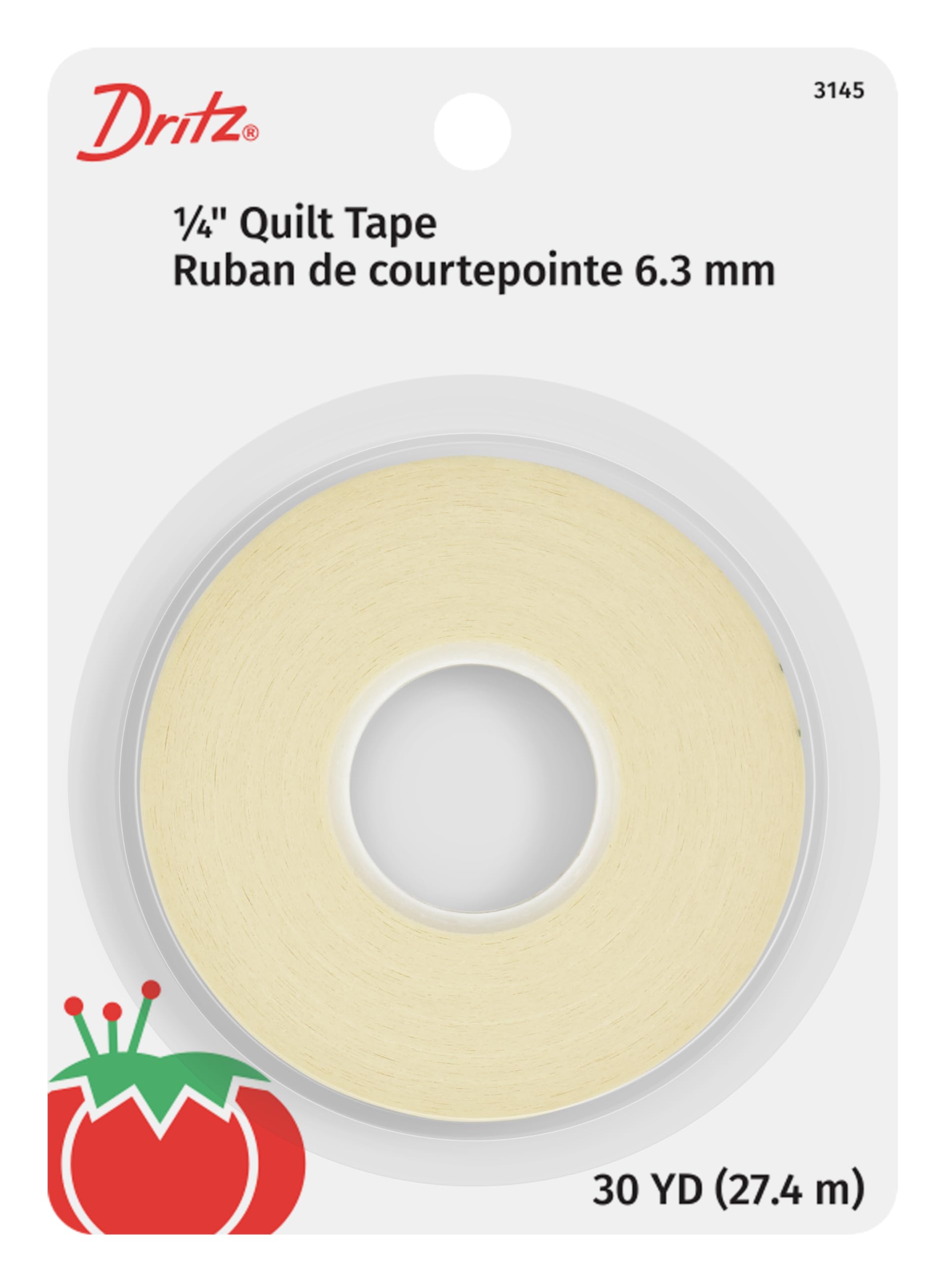 Dritz 3145 Quilter's Tape, 1/4-Inch x 30-Yards