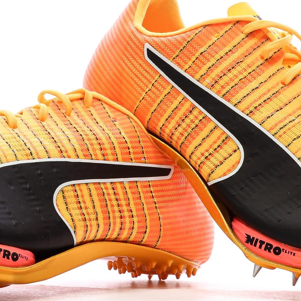 PUMA Zapatos de Atletismo Naranja Rosa Unisex Evospeed Sprint Nitro 2