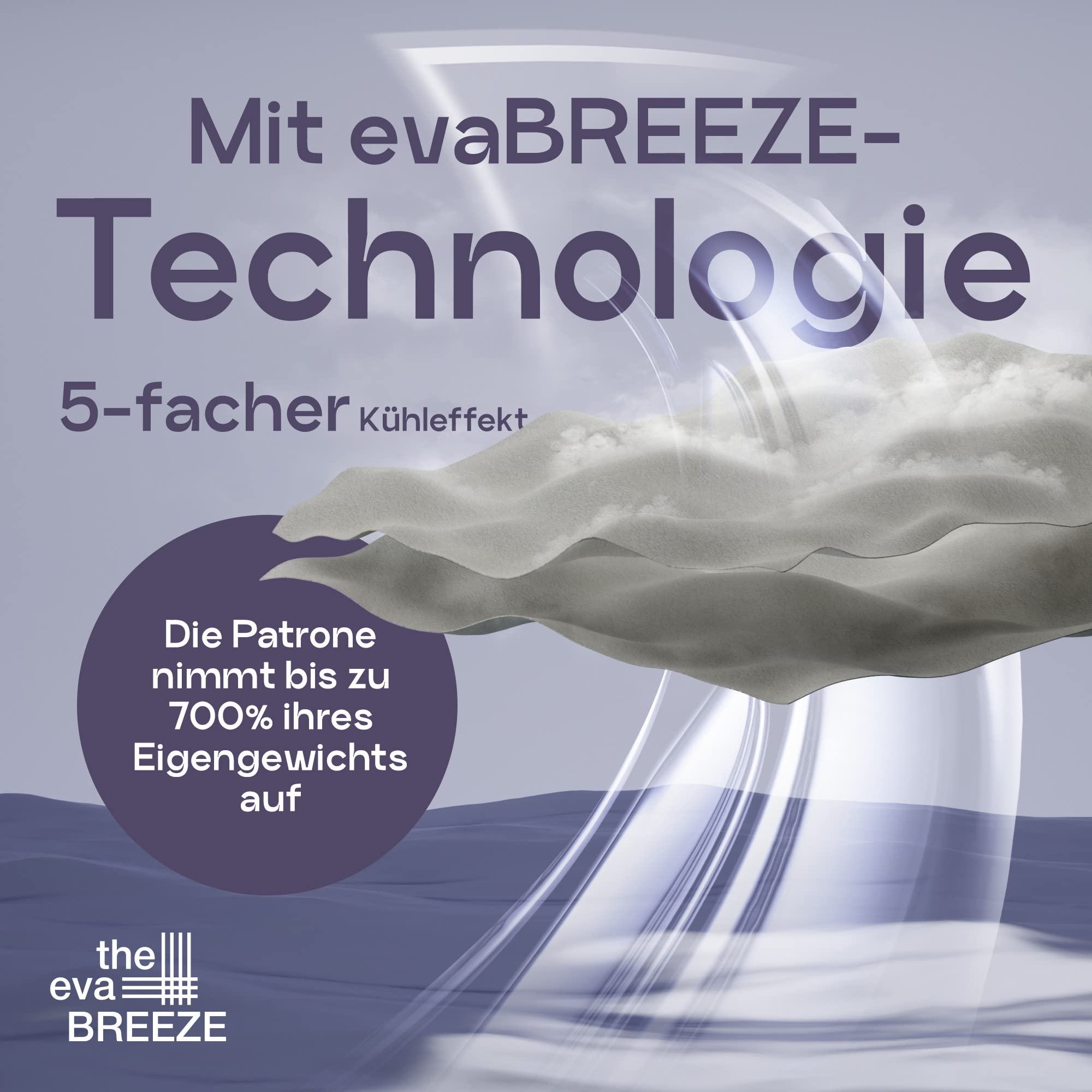 Evapolar evaLIGHT Plus Luftkühler & Luftbefeuchter - Tragbarer Kühl-Ventilator mit Vollspektrum-LED-Hintergrundbeleuchtung - Flüsterleise, einfach zu bedienen, stilvoll, effizient – Weiß