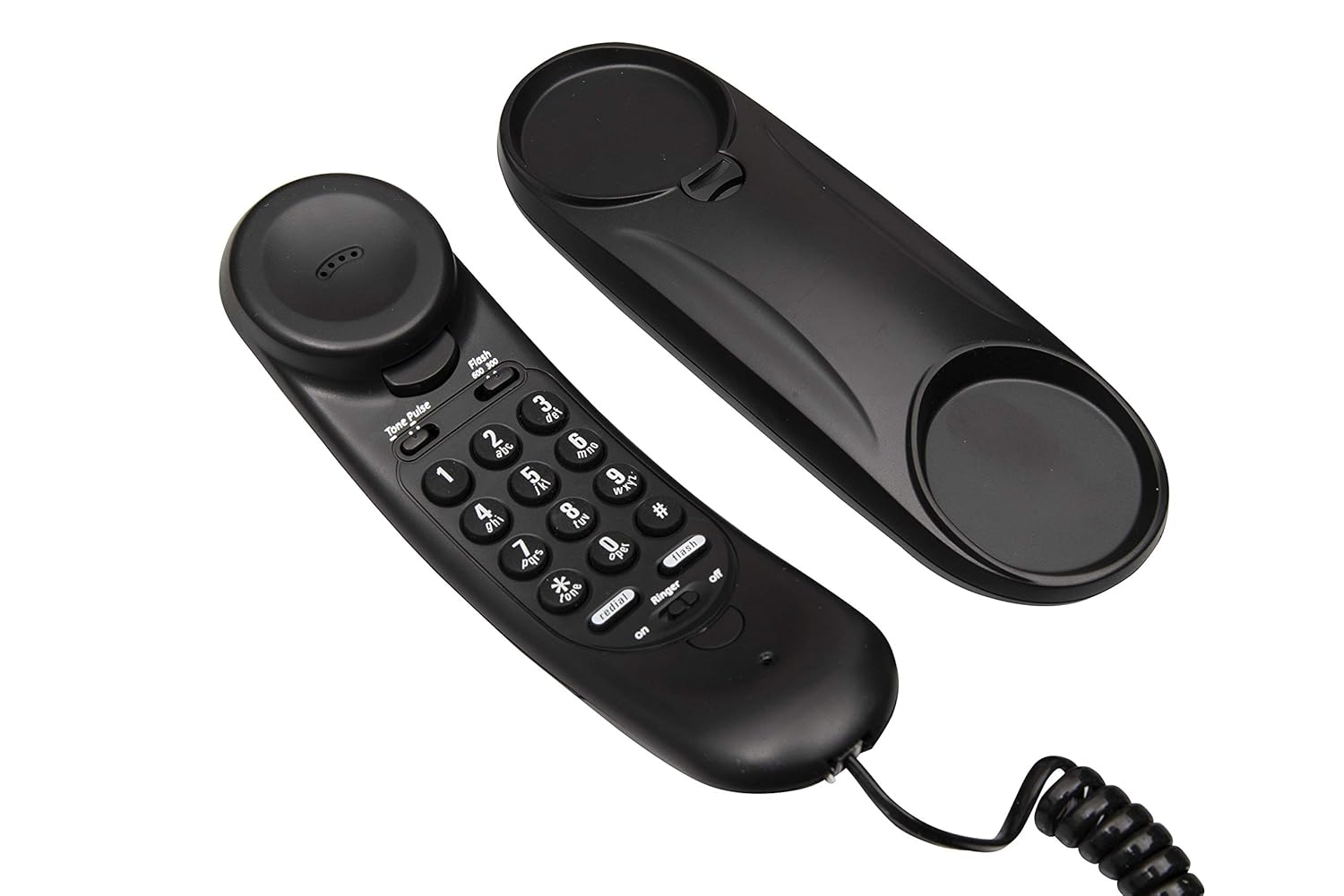 Beetel B26 Corded Slim Landline Phone,Ringer Volume Control,Wall/Desk