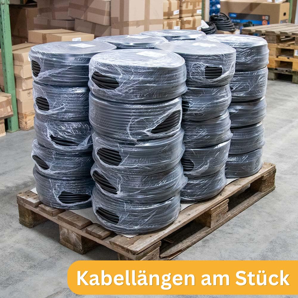 NYY-J 5x4mm² Erdkabel 25m Kupfer Volldraht DIN VDE 0276 Teil 603/627
