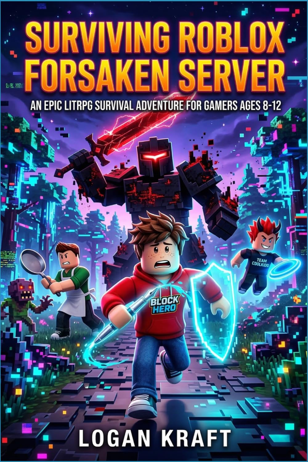 Surviving Roblox Forsaken Server: An Epic LitRPG Survival Adventure for Gamers Ages 8-12