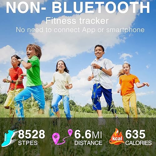 Miniatura 2 de Reloj de seguimiento de fitness LED sin Bluetooth, reloj de podómetro digital, con conteo de pasos, distancia, calorías, cronómetro, reloj