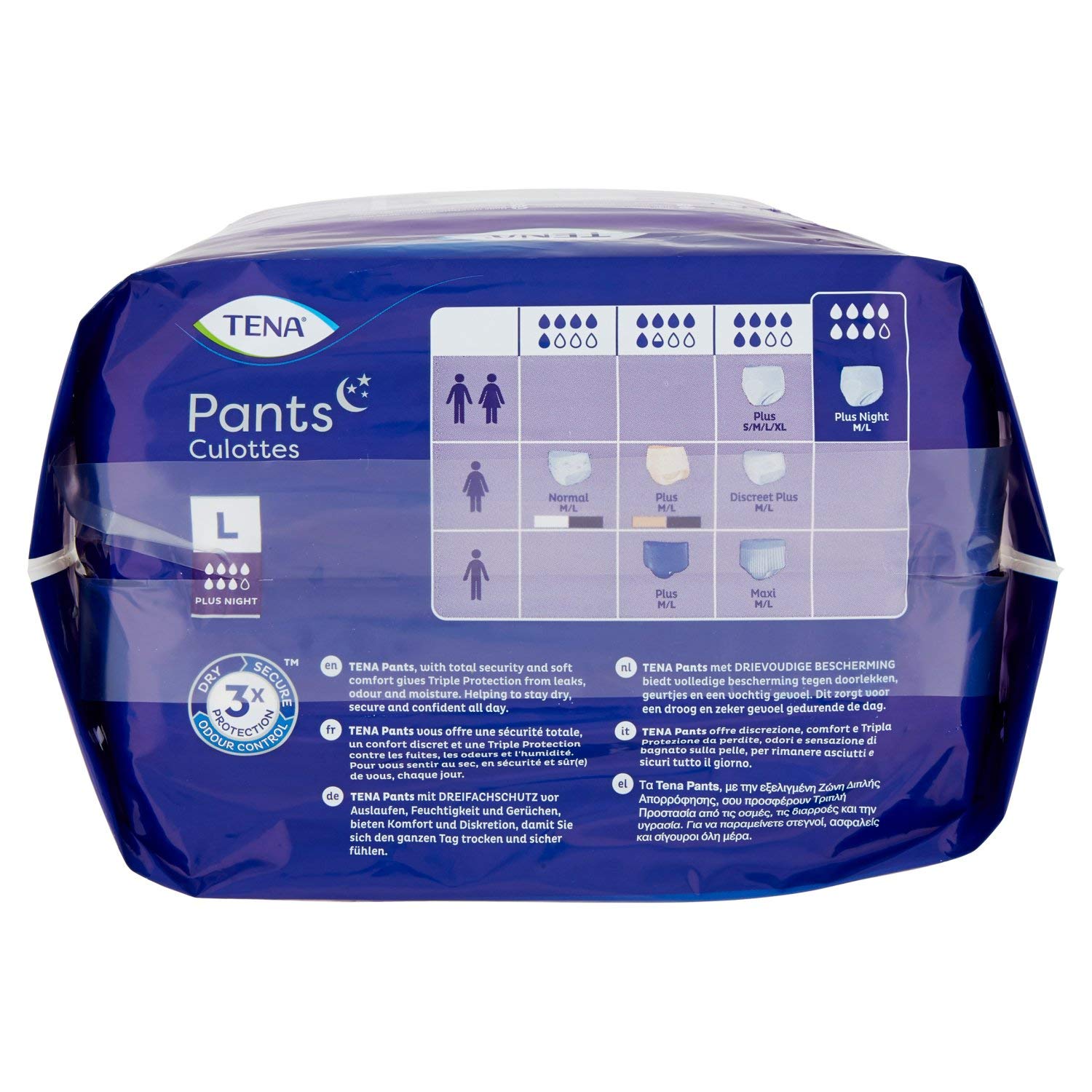 Tena Pants Plus Night Large, 12 Stück