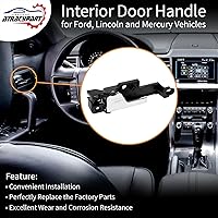 Vista 2 de Manija de puerta interior (4 piezas) delantera trasera izquierda y derecha Compatible con Ford Fusion 2006-2012, Lincoln MKZ 2007-2012, Mercury