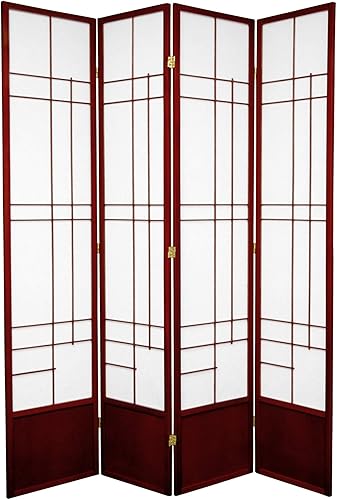 Miniatura 2 de Oriental Muebles 7ft Tall eudes Shoji ScreenNegro5paneles