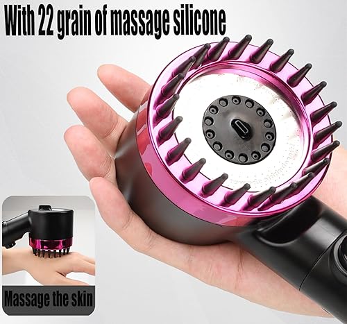 Miniatura 6 de Cabezal de ducha de mano de alta presión, cabezal de ducha de alta presión, alto flujo incluso con baja presión de agua, juego de cabezal de ducha