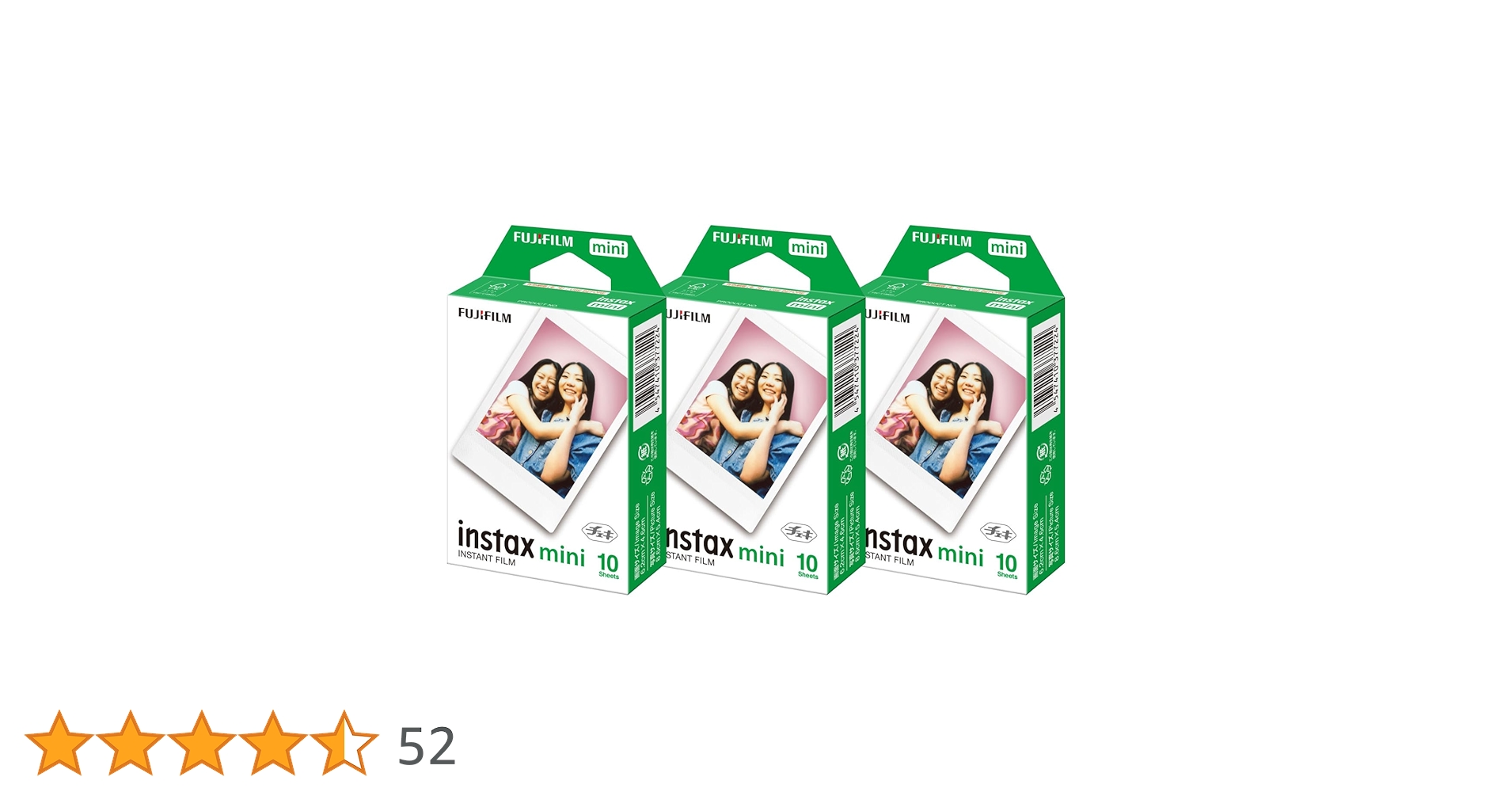 Amazon | 富士フイルム チェキフィルム instax mini 1パック品（10枚入
