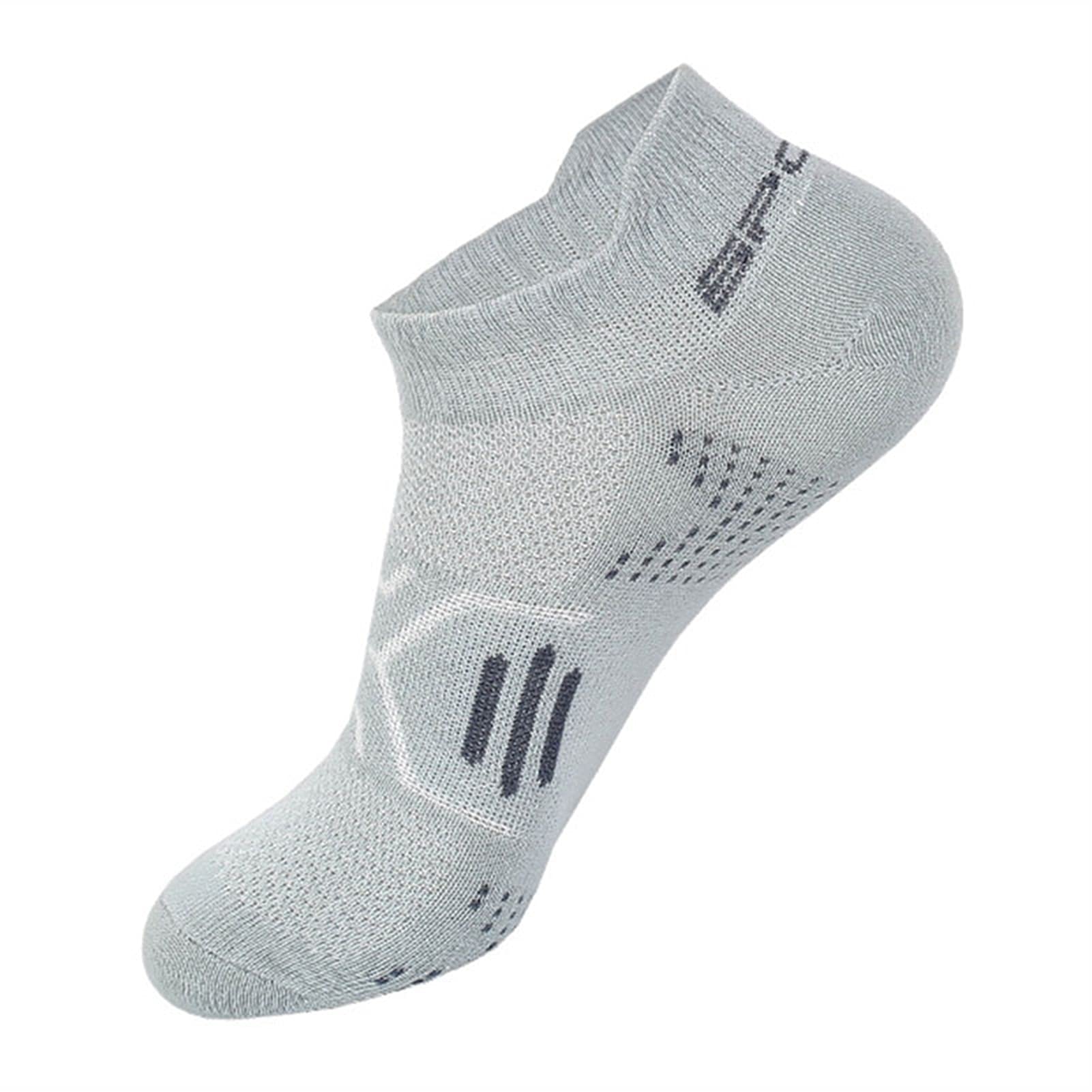 Hombres/Mujeres Running Socks Outdoor Deporte Ciclismo Fino Transpirable Quick Dry Moisture Mojaming Fitness Compresión Bajo Corte Corto Calcetín Senderismo
