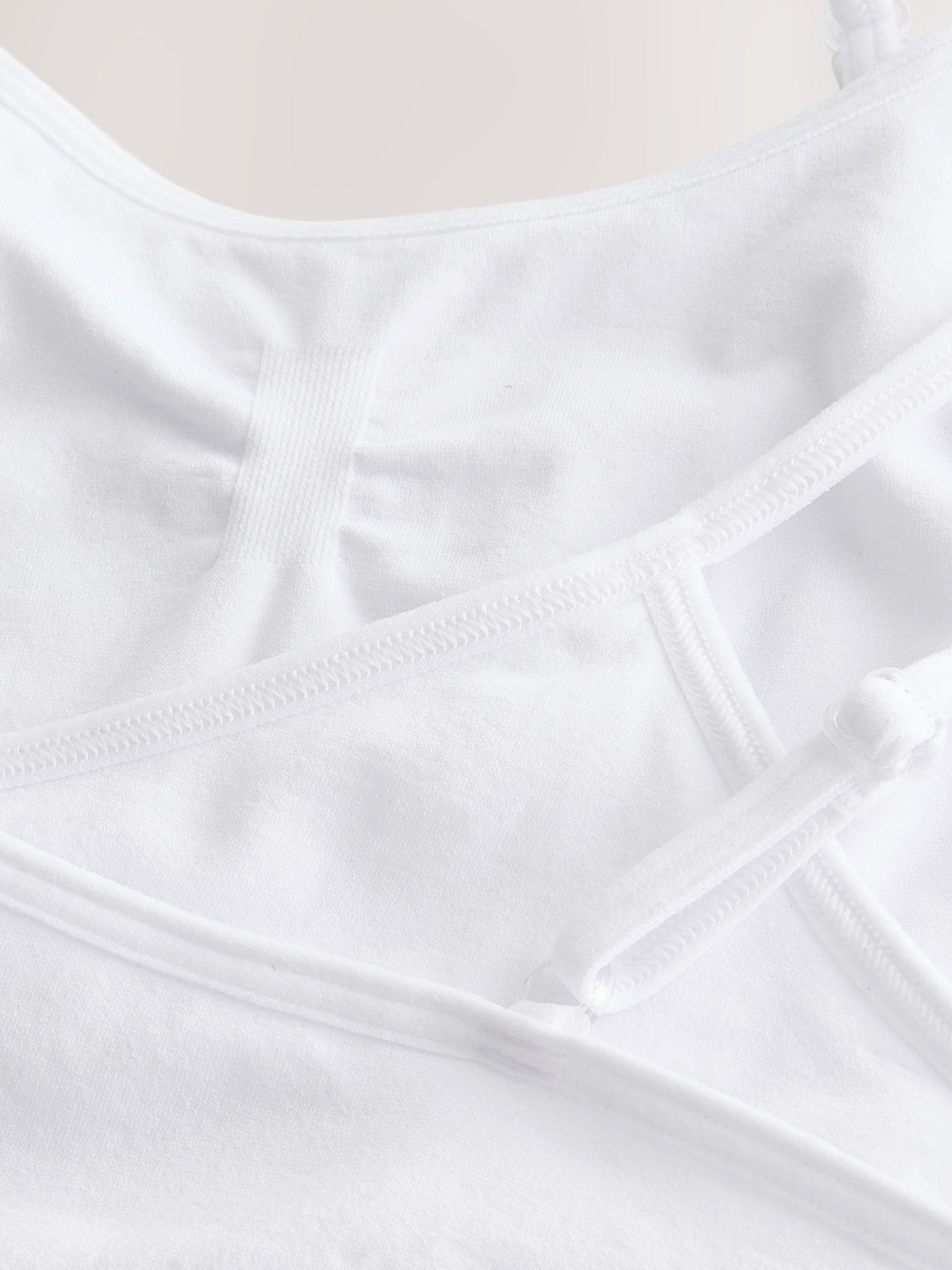 NEXT Fille Hauts Courts sans Coutures, Lot de 2