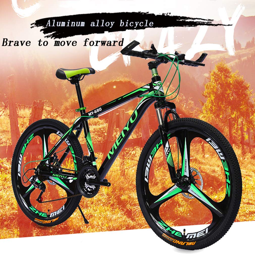 Amazon | 24/26インチマウンテンバイク、27スピードデュアル