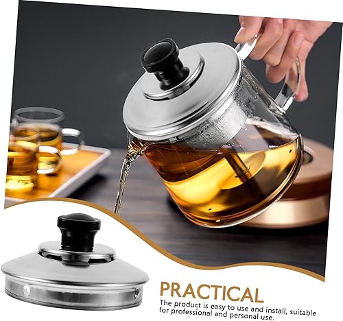 Miniatura 4 de SWOOMEY Tapa de olla Hervidor eléctrico de vidrio Hervidor eléctrico de agua caliente Tetera de vidrio Jarra de té de vidrio Hervidor de té de