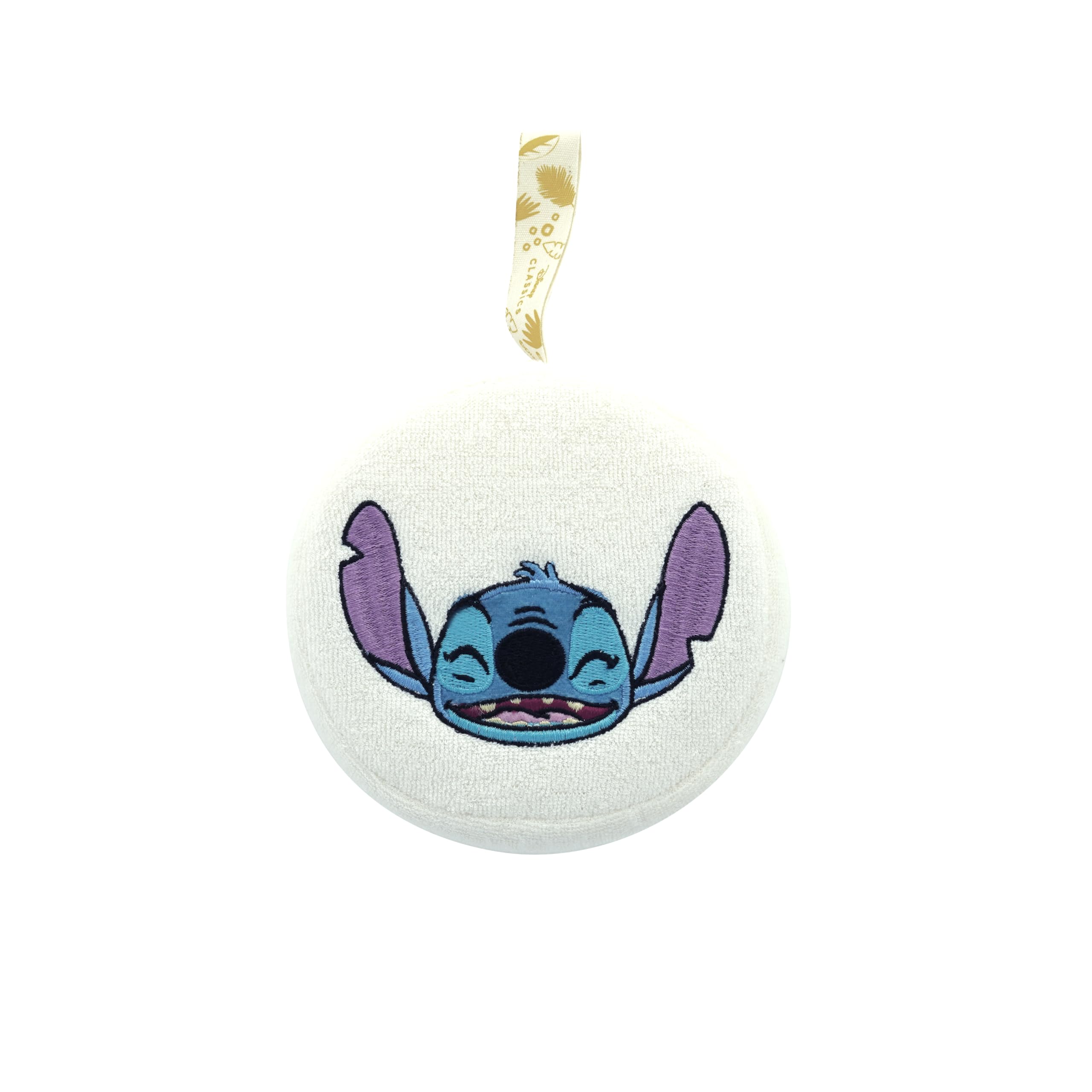 DISNEY – Esponja de baño para bebé – Animales DISNEY – Personaje aleatorio – STITCH – BAMBI – Simba – María – Producto oficial Disney