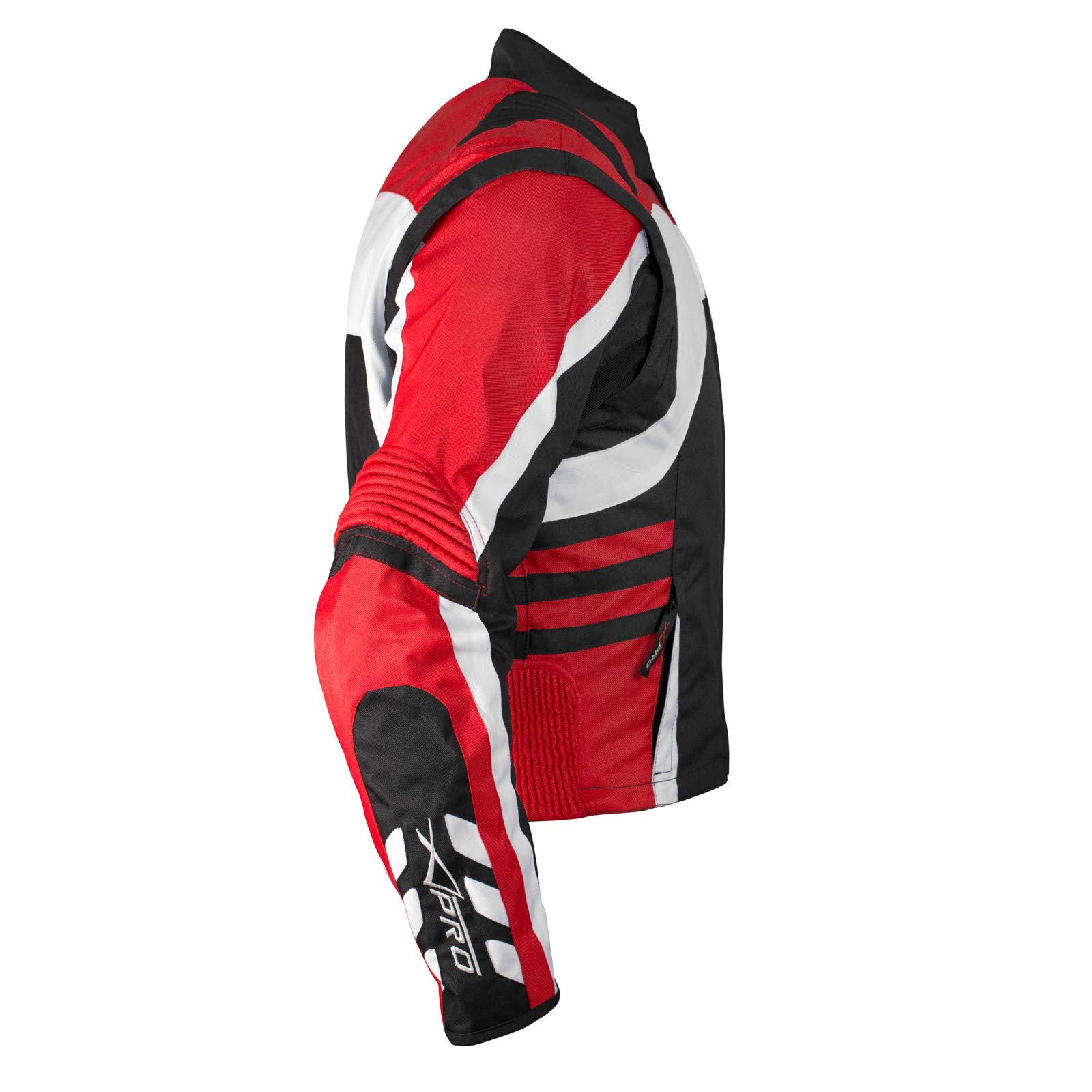 Textil Sommerjacke CE Protektoren Racing Motorrad Winddicht Stretch Seite
