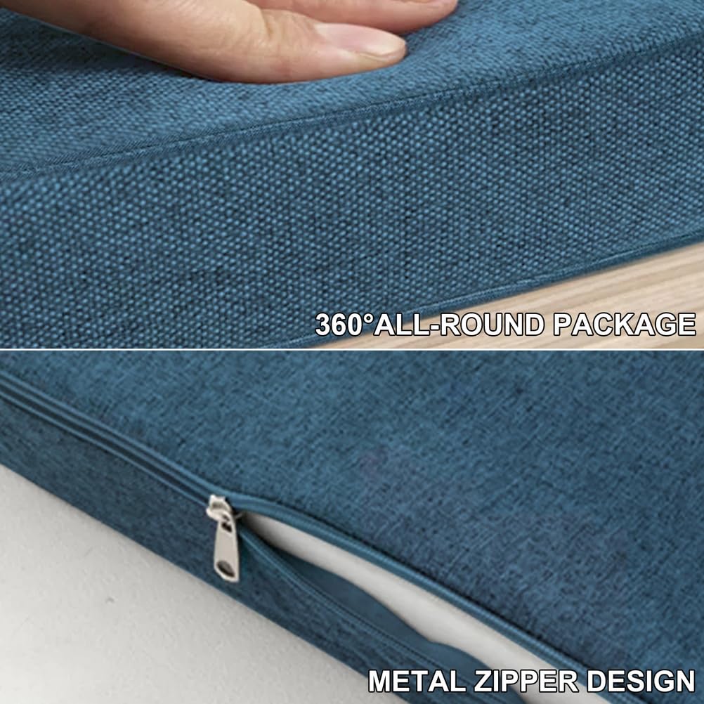 Tapis de canapé et tête de lit avec housse amovible Marron 50 x 50 x 8 cm