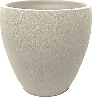 JAPI JVIRC40 Vaso Elipse Rustico, 40 Cimento