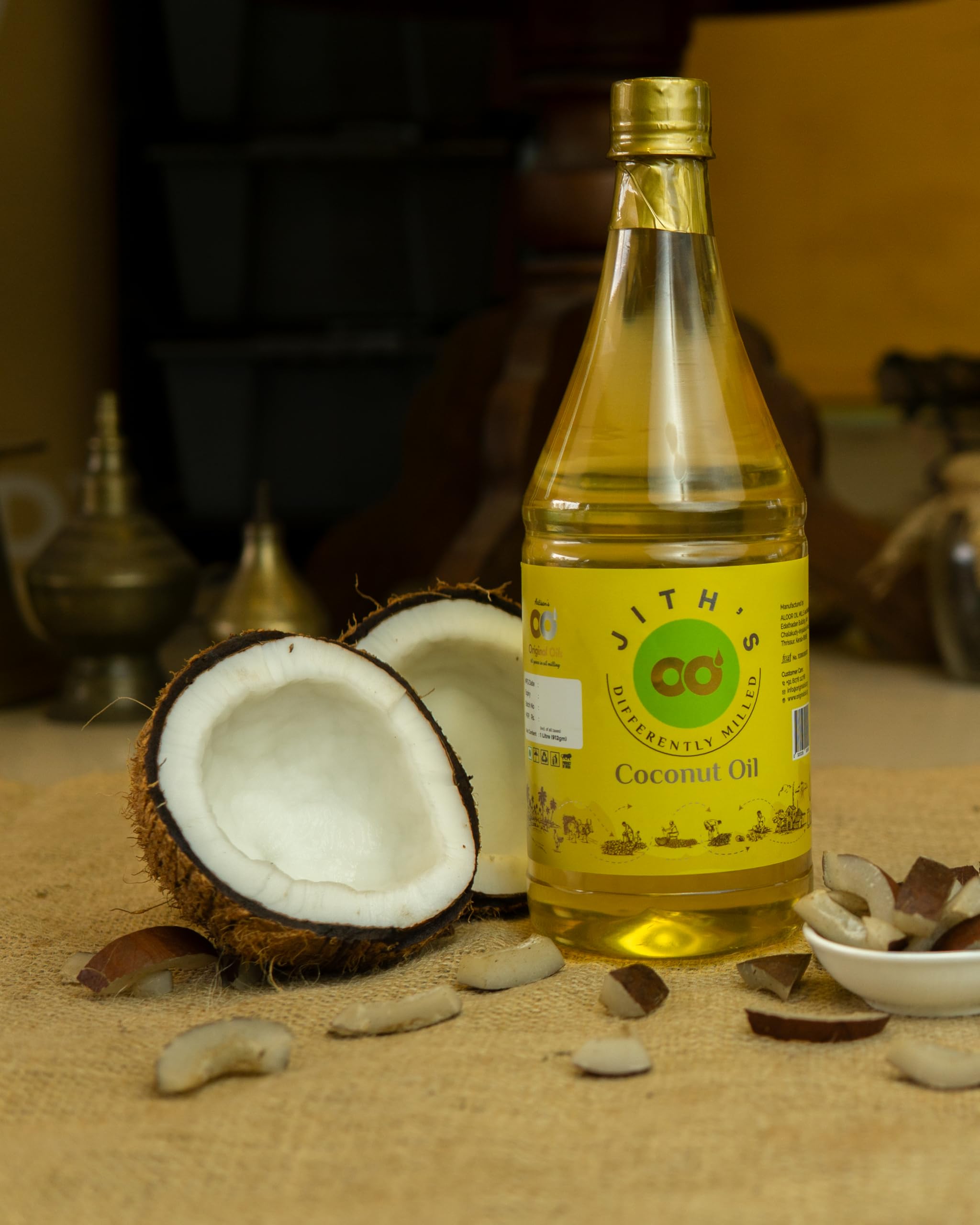 Original Oils Jiths Differently milled Coconut Oil 1 L (B0CKTJVGM7) Amazon Price History, Amazon Price Tracker