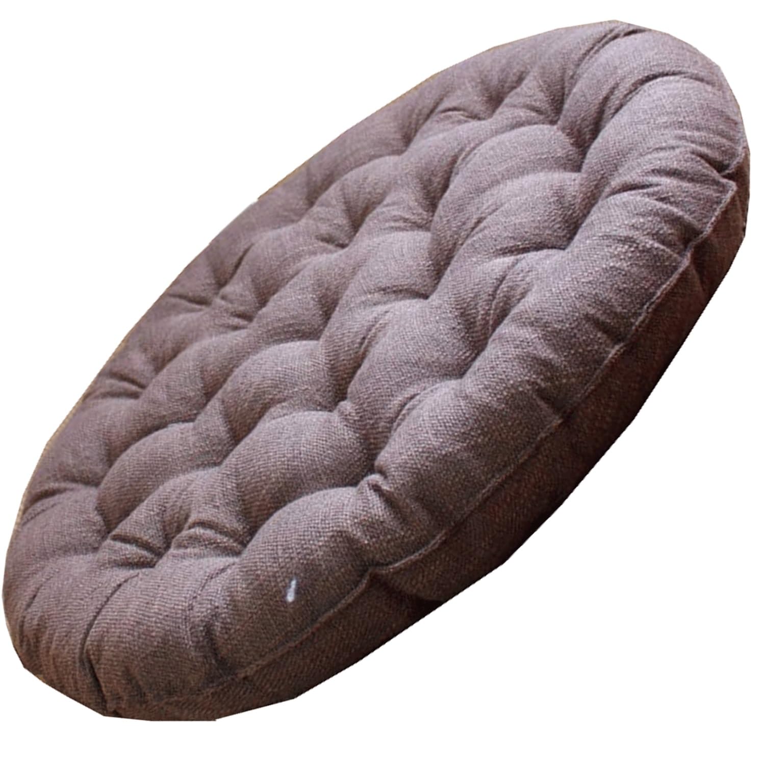 Coussin rond 65 x 65 cm pour soulager les assises dures du salon