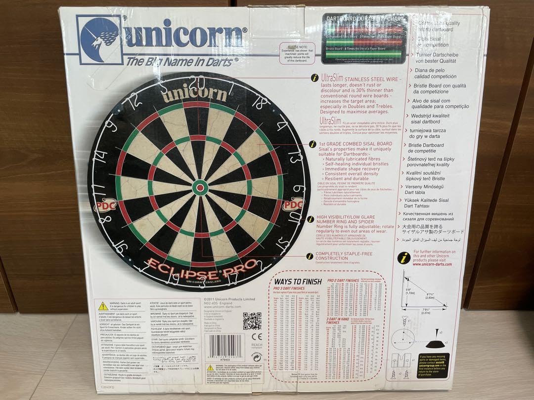 ダーツ ボード unicorn ユニコーン ECLIPSE PRO ハードボード Amazon.co.jp: unicorn ECLIPSE PRO Dartsboard ユニコーン