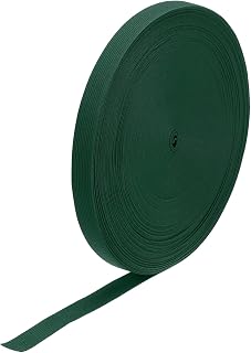 sourcing map Bandas elásticas para coser 1,8 cm, 50 yardas, color verde oscuro, carrete elástico de alta elasticidad para pelucas, cintura y pantalones