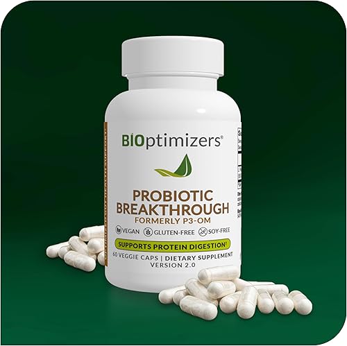 Vista 9 de BIOptimizers Probiotic Breakthrough – Lactobacillus Plantarum OM Probióticos y Prebióticos Suplemento de salud para soporte intestinal, digestivo e