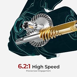 Piscifun Viper X Spinning Reel, Ultralight 6.2:1 High Speed Spinning Fishing Reel, 10+1BB, Carbon Fiber 33 LB Max Drag,3000 Series