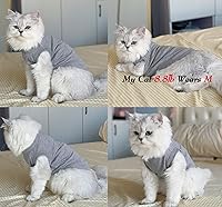 Vista 5 de Camisas para perros, ropa para mascotas, ropa en blanco, 3 piezas, chaleco para cachorro, camiseta sin mangas, trajes suaves y transpirables