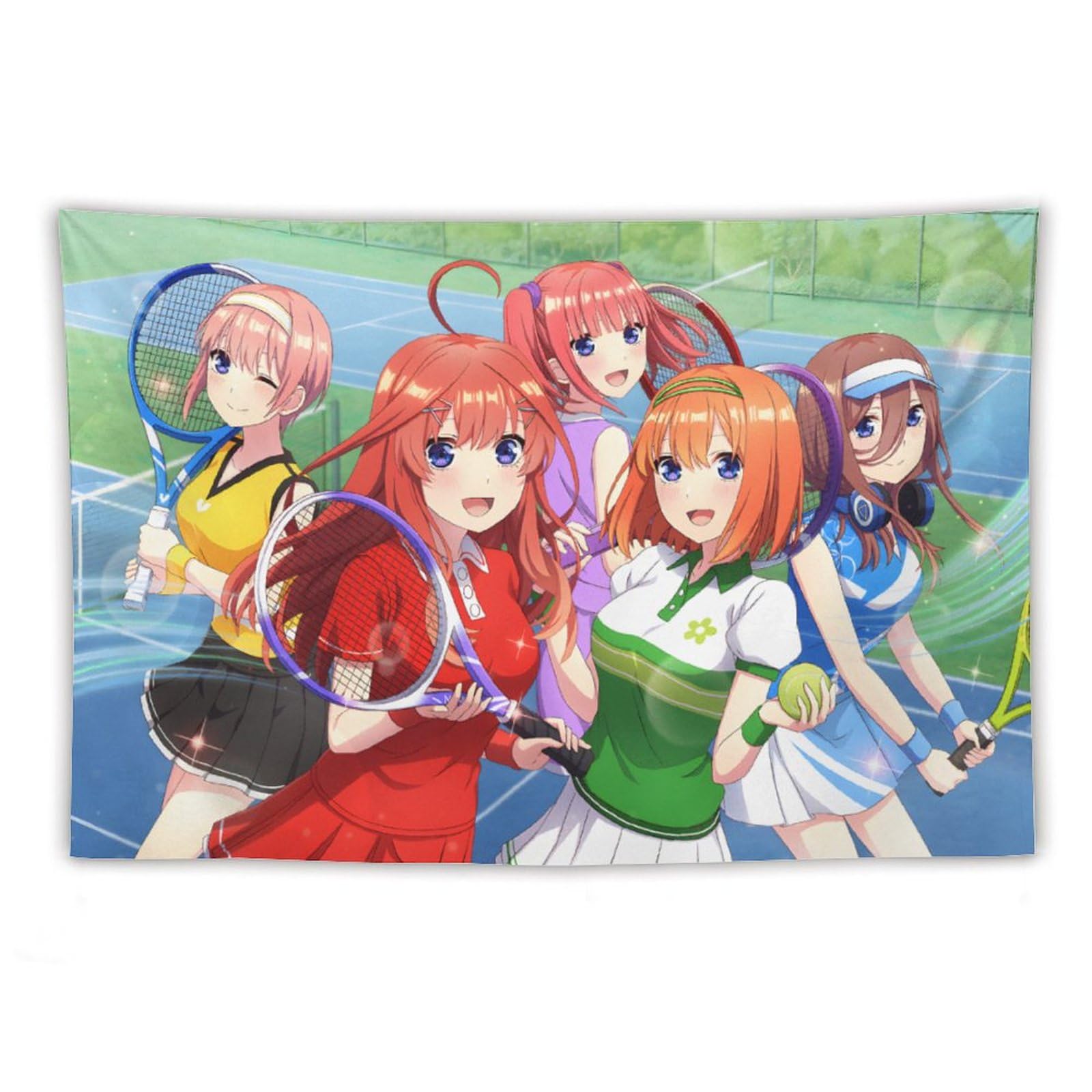 Amazon.co.jp: 五等分の花嫁 タペストリー アニメ 大判 布ポスター 