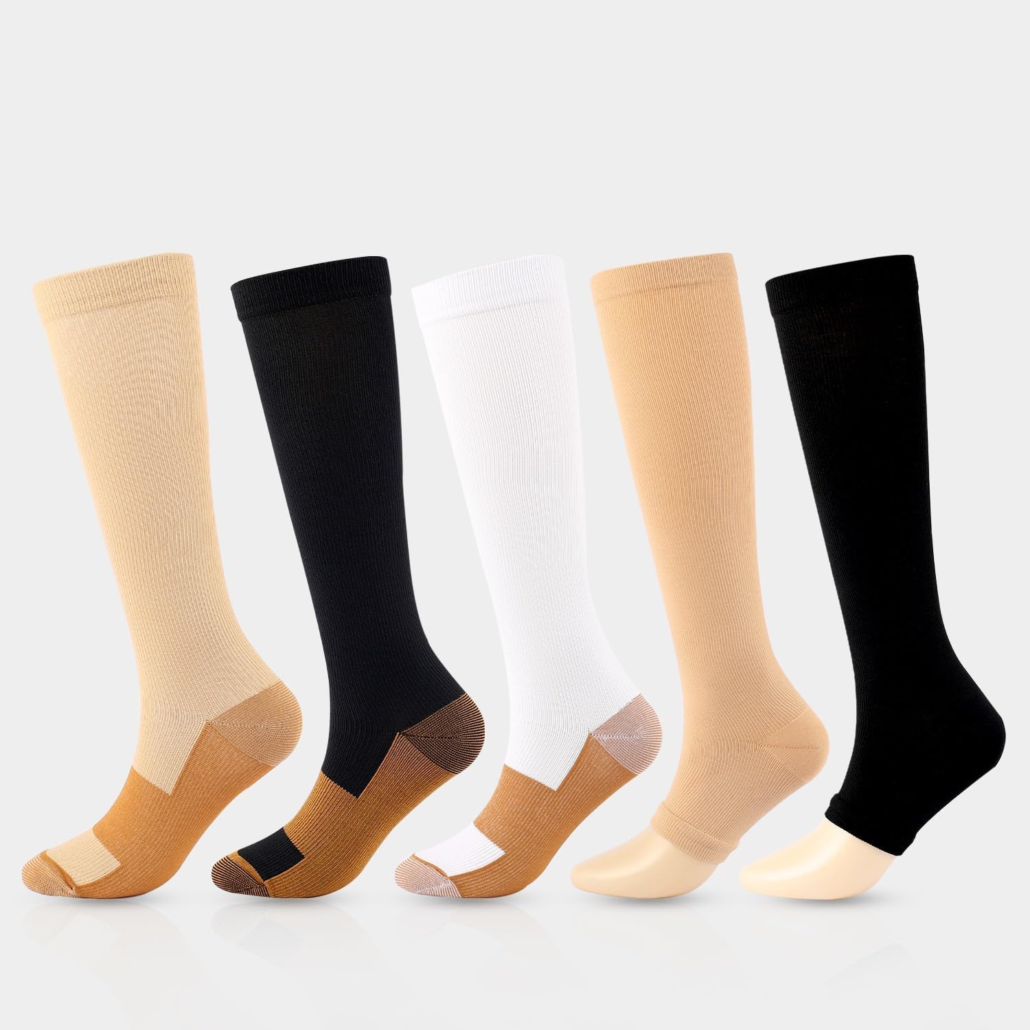 High Stretch Socks Long Tube Pressure Nylon Outdoor Sports