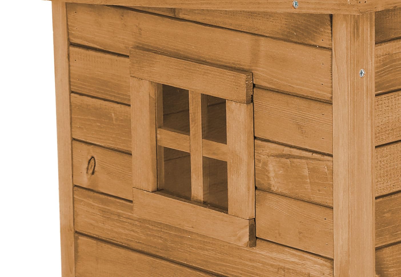KERBL Maison pour chat Rustica 57x42x45cm - Bois