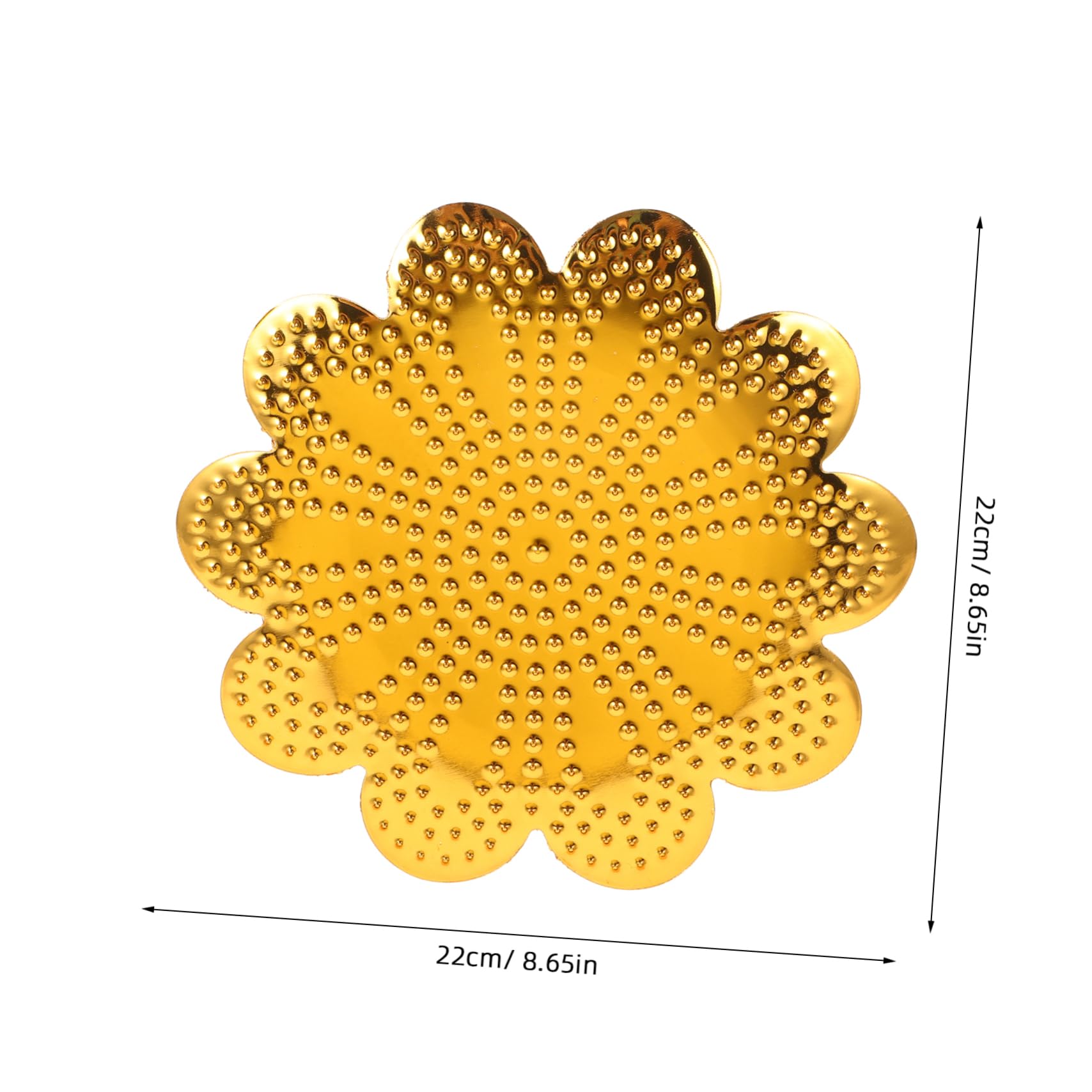 Levemolo Fruit Dish Candy Organizer Fruit Plate Dessert Plates Snack Serving Dish Snack Dish Serving Baskets Serving Platter Bread Baskets Tray Fruit Storage Plate Golden Zinc Alloy