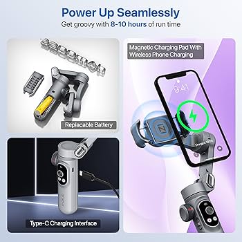 スマホアクセサリー Industry-Standard 3-Axis Gimbal Zero-X ZX