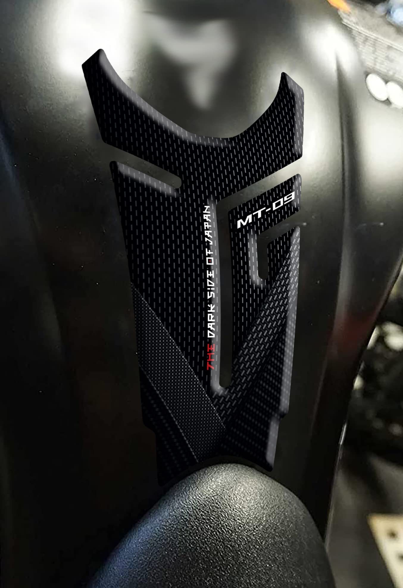Adhesivo 3D En Resina Para Depósito De Yamaha MT 125 Mistral Grey - Protector Antiarañazos, Hecho En Italia