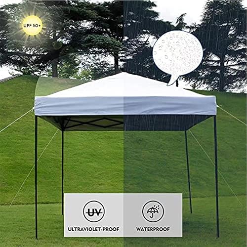 Miniatura 6 de Tienda de campaña desplegable de 8 x 8 pies, patas inclinadas instantáneas para exteriores, refugio solar con bolsa de transporte portátil para